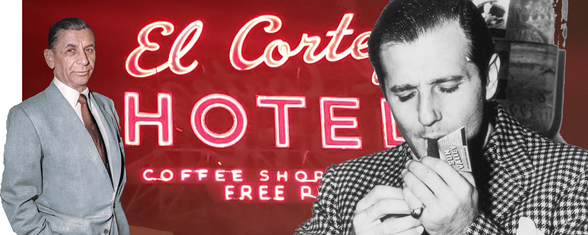 El Cortez Sign Bugsy and Meyer Lansky